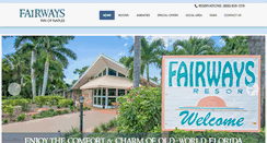 Desktop Screenshot of fairwaysinnnaples.com
